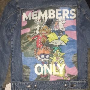 Nickelodeon denim jacket send offer